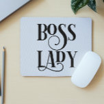 Tapis De Souris Boss Lady Office Work Humor<br><div class="desc">This design was created though digital art. It may be personalized in the area provide or customizing by choosing the click to customize further option and changing the name, initials or words. You may also change the text color and style or delete the text for an image only design. Contact...</div>