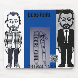 TAPIS DE SOURIS BOSS MAN MOUSE PAD