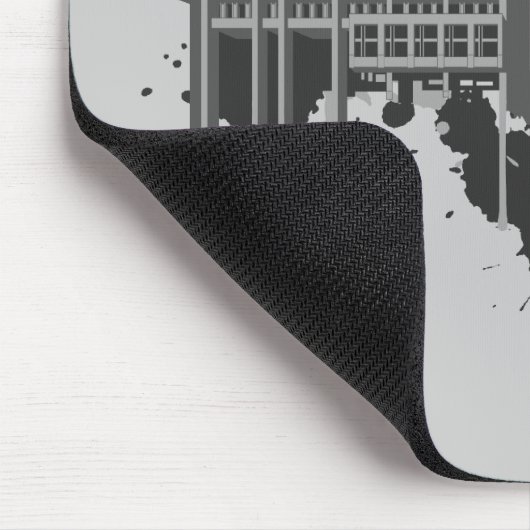 Tapis De Souris Boston brutal (version grise) (Coin)