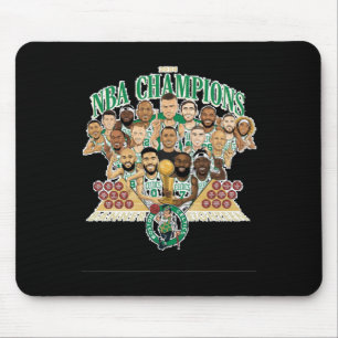 Tapis De Souris Boston Celtics Banner 18 (équipe exclusive) Relaxé