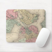 Tapis De Souris Boston et ses villes voisines (Avec souris)