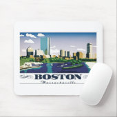 Tapis De Souris Boston, Massachusetts (Avec souris)