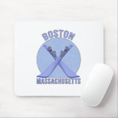 Tapis De Souris Boston, Massachusetts (Avec souris)