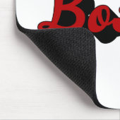 Tapis De Souris Boston rouge et noir (Coin)