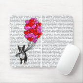 Tapis De Souris Boston Terrier Et Ballons (Avec souris)