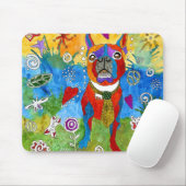 Tapis De Souris Boston Terrier Mousepad (Avec souris)