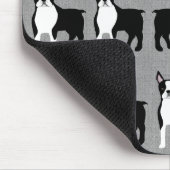 Tapis De Souris Boston Terrier Mousepad (Coin)
