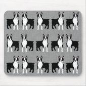 Tapis De Souris Boston Terrier Mousepad (Devant)