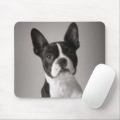 Tapis De Souris Boston Terrier Mousepad (Avec souris)