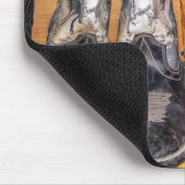 Tapis De Souris Bottes bien portées Cowboy - Femmes (Coin)