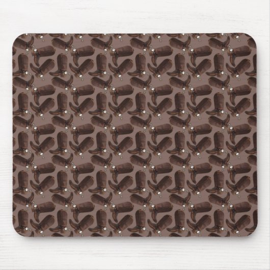 Tapis De Souris Bottes Cowboy (Devant)