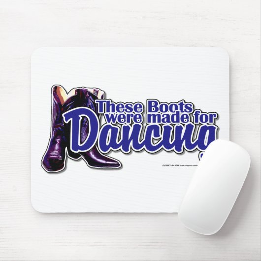 Tapis De Souris Bottes de danse (Avec souris)