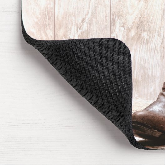 Tapis De Souris Bottes de souris personnalisées Pays Rustique West (Coin)