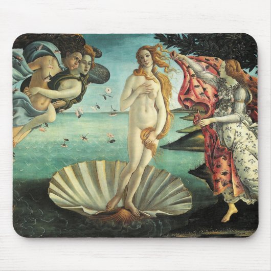Tapis De Souris Botticelli - Naissance de Vénus (Devant)