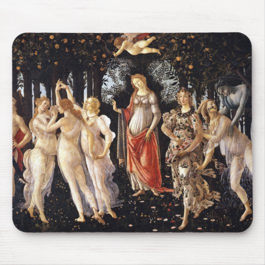 Tapis De Souris BOTTICELLI -Primavera 1482 (Devant)
