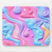Tapis De Souris Boubbling Plastic Abstrait (Devant)