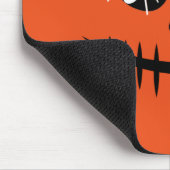 Tapis De Souris Bouche pointillée du Citrouille de Jack-o'-lantern (Coin)