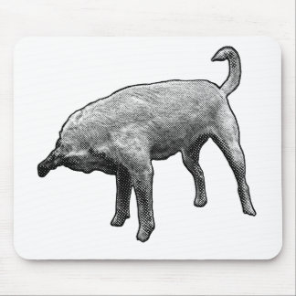 Tapis De Souris Bouchon de bureau avec un canon à nez