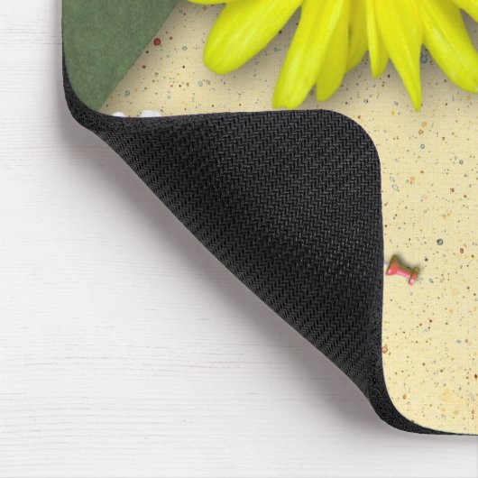 Tapis De Souris Bouchon de fleurs Mousepad (Coin)