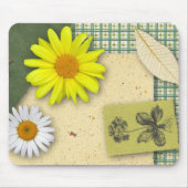 Tapis De Souris Bouchon de fleurs Mousepad (Devant)