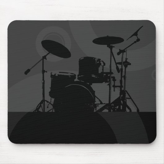 Tapis De Souris boucles de tambour (Devant)
