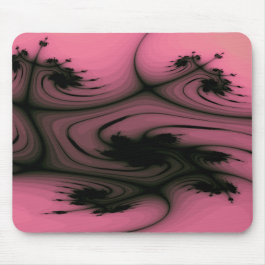 Tapis De Souris Boucles gothiques Mousepad (Devant)