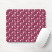 Tapis De Souris Boucles Magenta Fancy Mousepad (Avec souris)