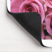 Tapis De Souris Boucles roses (Coin)