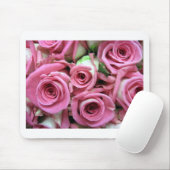 Tapis De Souris Boucles roses (Avec souris)