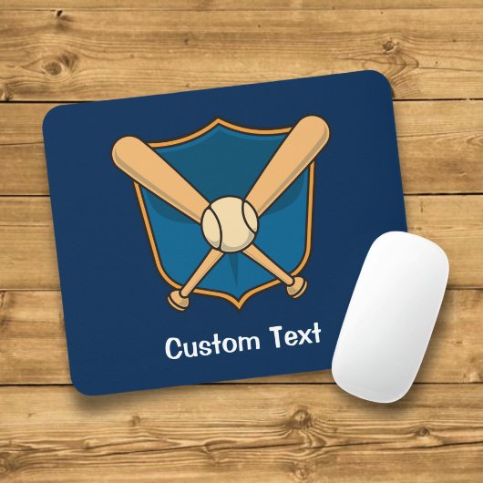 Tapis De Souris Bouclier de baseball