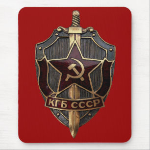 Tapis De Souris Bouclier du KGB