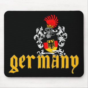 Tapis De Souris Bouclier Mousepad de l'Allemagne