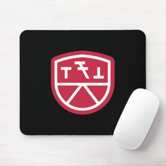 Tapis De Souris Bouclier Phi Sigma Kappa (Avec souris)