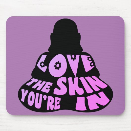 Tapis De Souris Bouddha amour violet (Devant)