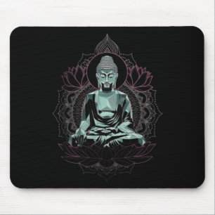 Tapis De Souris Bouddha de méditation