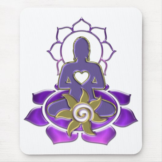 Tapis De Souris BOUDDHA Energy| make your obackgroground (Devant)