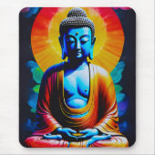 Tapis De Souris Bouddha Médite (Devant)