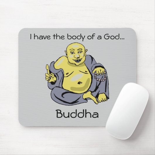 Tapis De Souris Bouddha Mousepad (Avec souris)