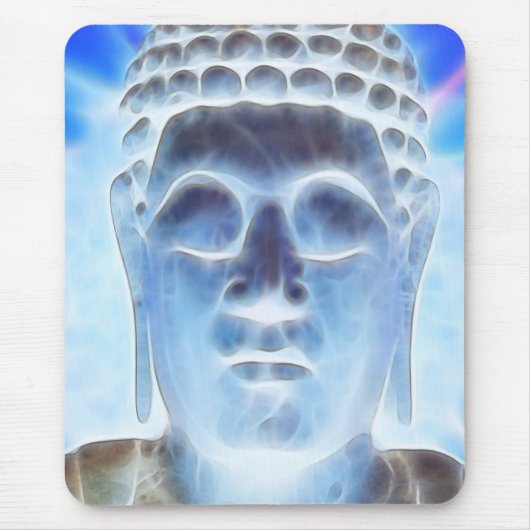 Tapis De Souris Bouddha Sculpture Lumineuse Mousepad (Devant)