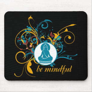 Tapis De Souris Bouddha soit conscient