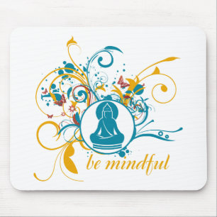 Tapis De Souris Bouddha soit conscient