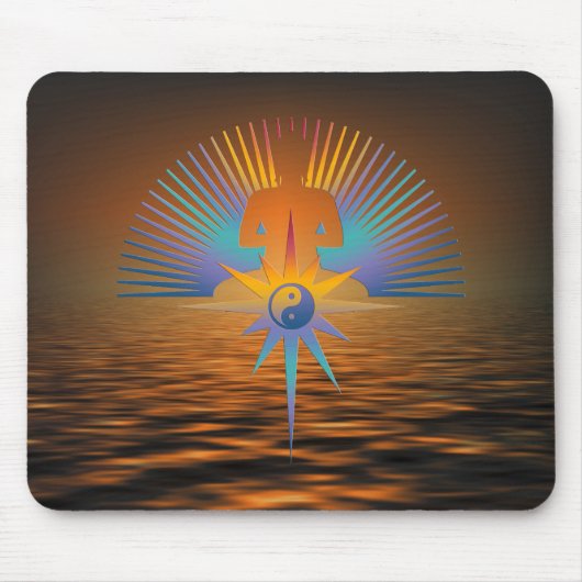 Tapis De Souris Bouddha Star 3D (Devant)