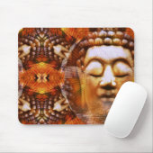 Tapis De Souris Bouddha Tribal Energy Mousepad (Avec souris)