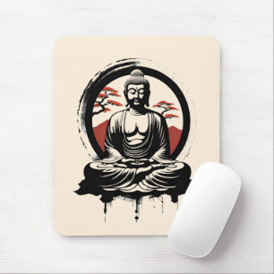 Tapis De Souris Bouddha Zen japonais