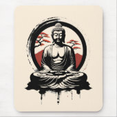 Tapis De Souris Bouddha Zen japonais (Devant)