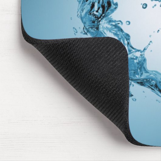 Tapis De Souris Bouffées d'eau en forme de coeur (Coin)