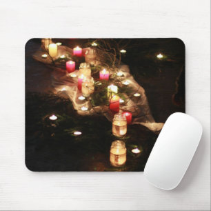 Tapis De Souris Bougies Mousepad par Sotnichenko - Personnalisable