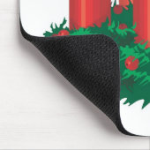 Tapis De Souris Bougies rouges de Noël (Coin)