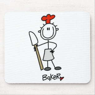 Tapis De Souris Boulanger avec Racloir