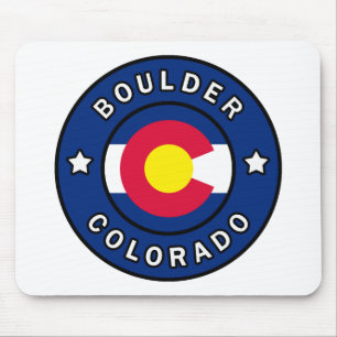 Tapis De Souris Boulder Colorado